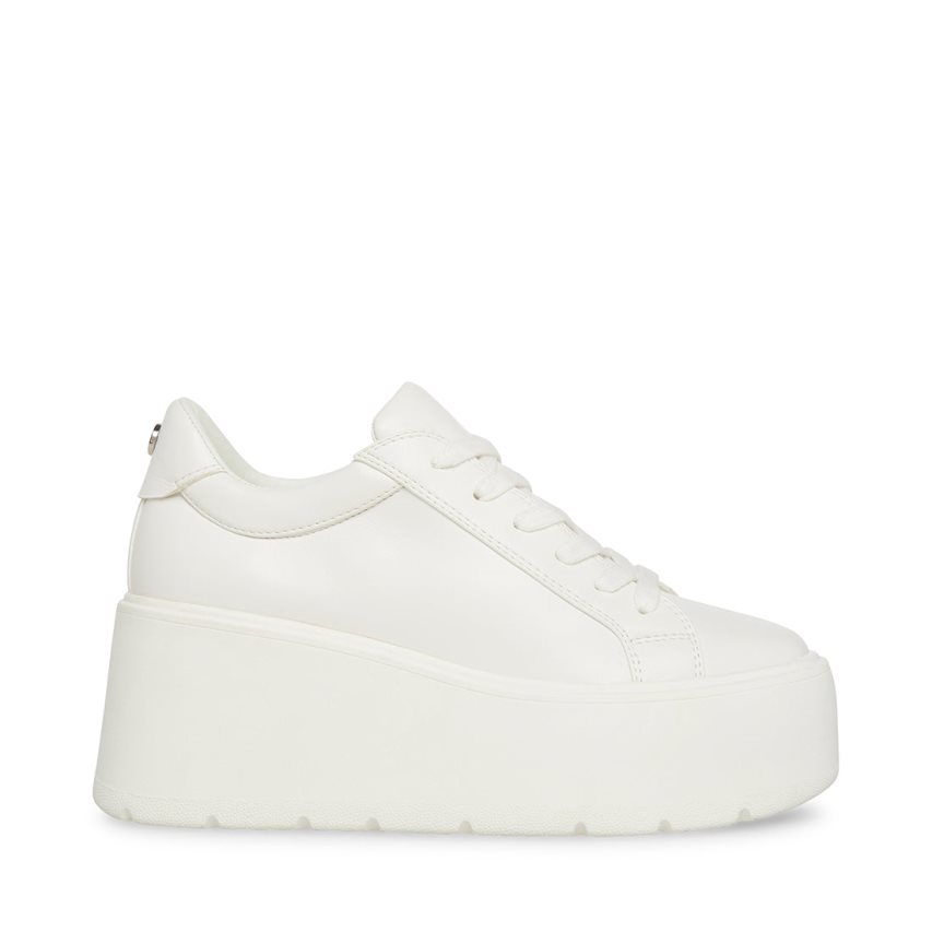 Zapatos Plataforma Steve Madden Glimpse Mujer Blancas | ES ZM6890